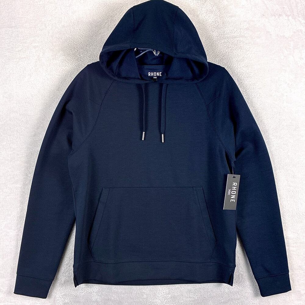 Rhone Dreamstate Hoodie Mens S Navy Preppy Gym Workout Outdoors Hiking NWT